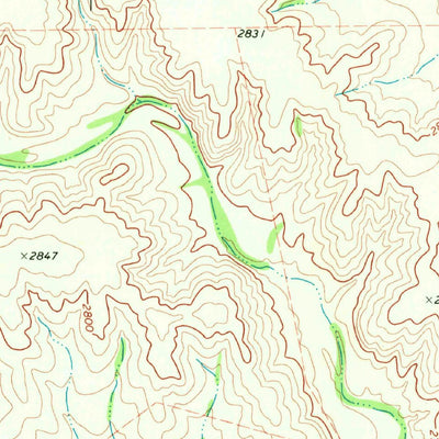 United States Geological Survey Circle Dot Ranch, TX (1969, 24000-Scale) digital map