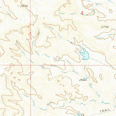United States Geological Survey Circle L Creek, MT (1969, 24000-Scale) digital map