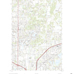 United States Geological Survey Circle Pines, MN (2022, 24000-Scale) digital map