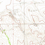United States Geological Survey Circle Reservoir, MT (1983, 24000-Scale) digital map
