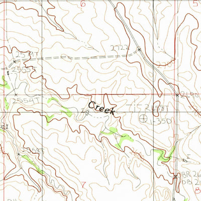 United States Geological Survey Circle Reservoir, MT (1983, 24000-Scale) digital map