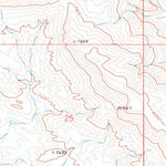 United States Geological Survey Circle Ridge, WY (1967, 24000-Scale) digital map