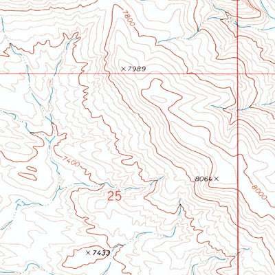 United States Geological Survey Circle Ridge, WY (1967, 24000-Scale) digital map