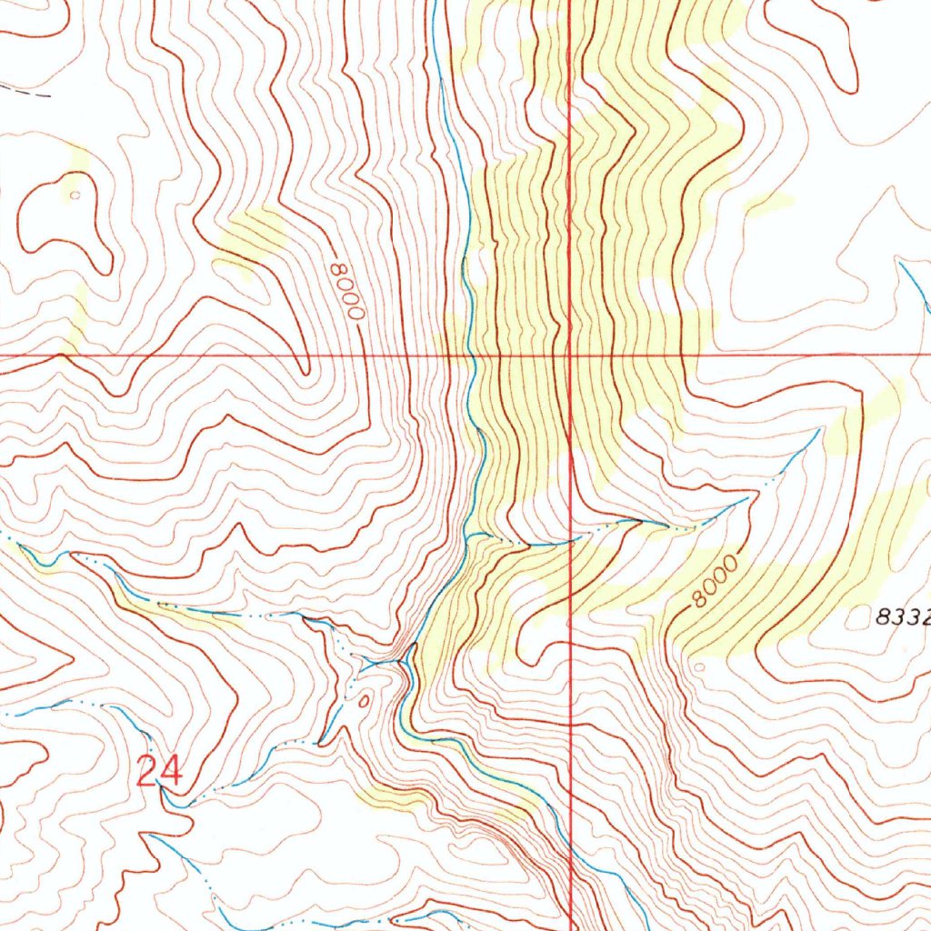 Circular Ridge Types Circle Ridge, WY (1967, 24000-Scale) Map by United States Geological ...