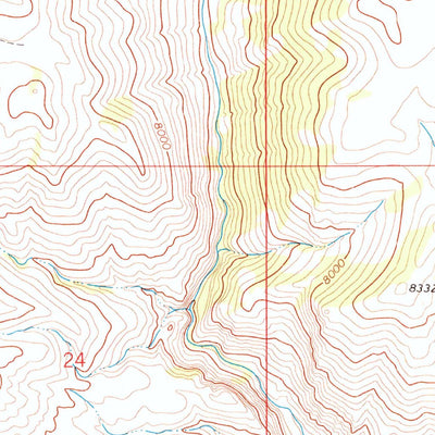 United States Geological Survey Circle Ridge, WY (1967, 24000-Scale) digital map