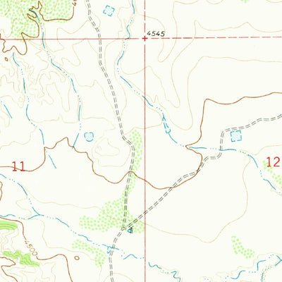 United States Geological Survey Circle S Mesa, NM (1970, 24000-Scale) digital map