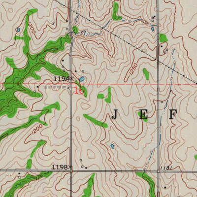 United States Geological Survey Circleville, KS (1961, 24000-Scale) digital map