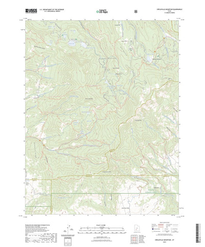 United States Geological Survey Circleville Mountain, UT (2023, 24000-Scale) digital map