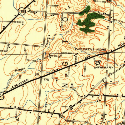 United States Geological Survey Circleville, OH (1943, 62500-Scale) digital map