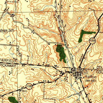 United States Geological Survey Circleville, OH (1943, 62500-Scale) digital map