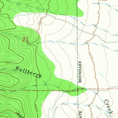 United States Geological Survey Circleville, UT (1966, 24000-Scale) digital map
