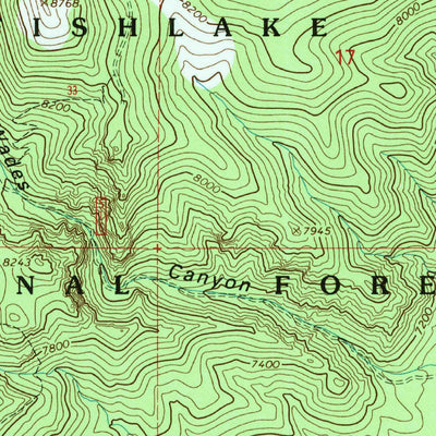 United States Geological Survey Circleville, UT (2001, 24000-Scale) digital map