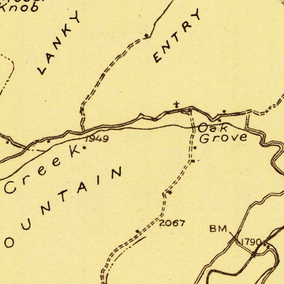 United States Geological Survey Circleville, WV (1924, 48000-Scale) digital map
