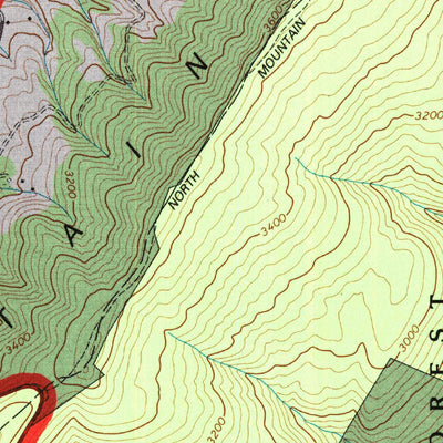 United States Geological Survey Circleville, WV (1995, 24000-Scale) digital map