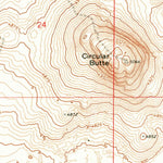 United States Geological Survey Circular Butte, ID (1969, 24000-Scale) digital map