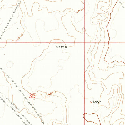 United States Geological Survey Circular Butte NW, ID (1969, 24000-Scale) digital map