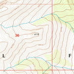 United States Geological Survey Circus Peak, MT (1994, 24000-Scale) digital map