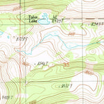 United States Geological Survey Cirque Lake, MT (1988, 24000-Scale) digital map