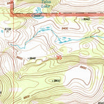United States Geological Survey Cirque Lake, MT (1997, 24000-Scale) digital map