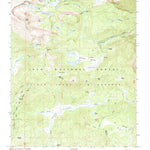 United States Geological Survey Cirque Peak, CA (1988, 24000-Scale) digital map