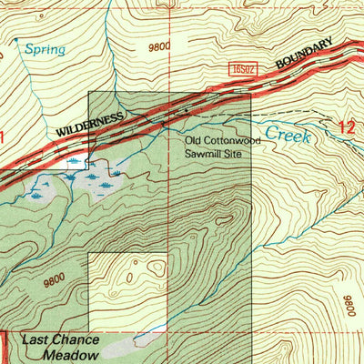 United States Geological Survey Cirque Peak, CA (1994, 24000-Scale) digital map