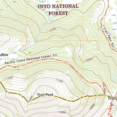United States Geological Survey Cirque Peak, CA (2021, 24000-Scale) digital map