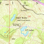 United States Geological Survey Cisco Grove, CA (1955, 24000-Scale) digital map