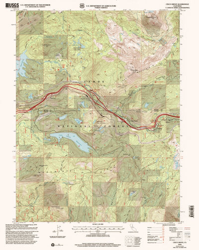 United States Geological Survey Cisco Grove, CA (2000, 24000-Scale) digital map