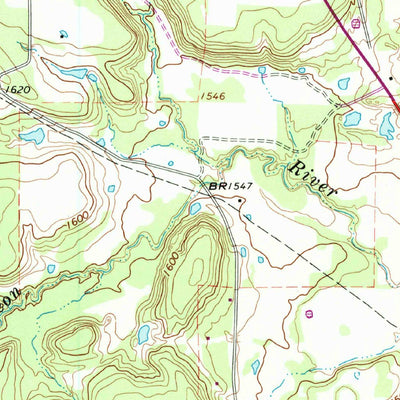 United States Geological Survey Cisco South, TX (1966, 24000-Scale) digital map