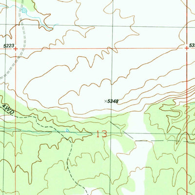 United States Geological Survey Cisco SW, UT (1991, 24000-Scale) digital map