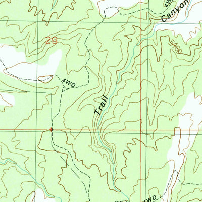 United States Geological Survey Cisco SW, UT (1991, 24000-Scale) digital map