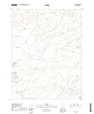 United States Geological Survey Cisco SW, UT (2023, 24000-Scale) digital map