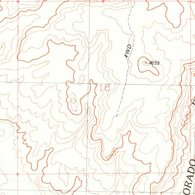 United States Geological Survey Cisco, UT (1991, 24000-Scale) digital map