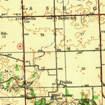 United States Geological Survey Cissna Park, IL (1939, 62500-Scale) digital map