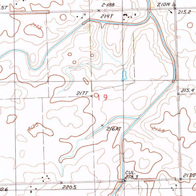 United States Geological Survey Cissna Park, IL (1986, 24000-Scale) digital map
