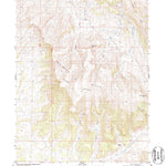 United States Geological Survey Citadel Plateau, CO (1986, 24000-Scale) digital map