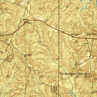 United States Geological Survey Citronelle, AL (1946, 62500-Scale) digital map