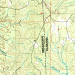 United States Geological Survey Citronelle, AL-MS (1984, 100000-Scale) digital map