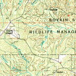 United States Geological Survey Citronelle, AL-MS (1984, 100000-Scale) digital map