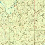 United States Geological Survey Citronelle East, AL (1982, 24000-Scale) digital map