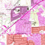 United States Geological Survey Citrus Heights, CA (1967, 24000-Scale) digital map