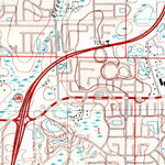 United States Geological Survey Citrus Park, FL (1998, 24000-Scale) digital map