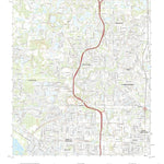 United States Geological Survey Citrus Park, FL (2021, 24000-Scale) digital map