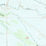 United States Geological Survey Citrus Valley East, AZ (1973, 24000-Scale) digital map