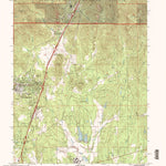 United States Geological Survey City Of Shasta Lake, CA (1998, 24000-Scale) digital map