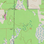 United States Geological Survey City Point NE, WI (1970, 24000-Scale) digital map