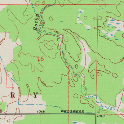 United States Geological Survey City Point NE, WI (1970, 24000-Scale) digital map