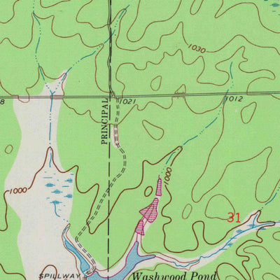 United States Geological Survey City Point NW, WI (1970, 24000-Scale) digital map