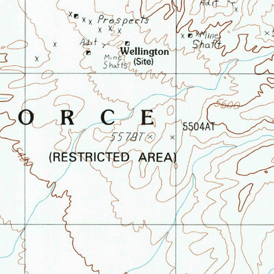 United States Geological Survey Civet Cat Cave, NV (1987, 24000-Scale) digital map