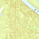 United States Geological Survey Claiborne, AL (1972, 24000-Scale) digital map